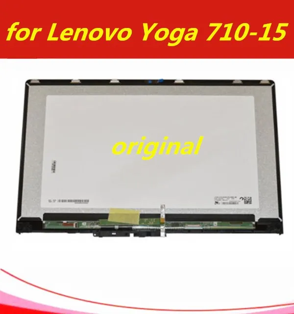 Ноутбук ЖК-экран сенсорный дигитайзер в сборе для lenovo Yoga 710-15 Yoga710 15,1920*1080