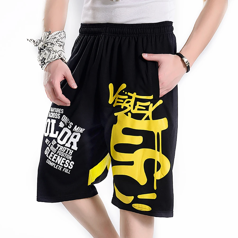 

Long Summer Shorts Men Workout Hip Hop Mens Shorts Gasp Bermuda Masculina Bodybuilding Mens Fitness Clothing Activewear Ld017