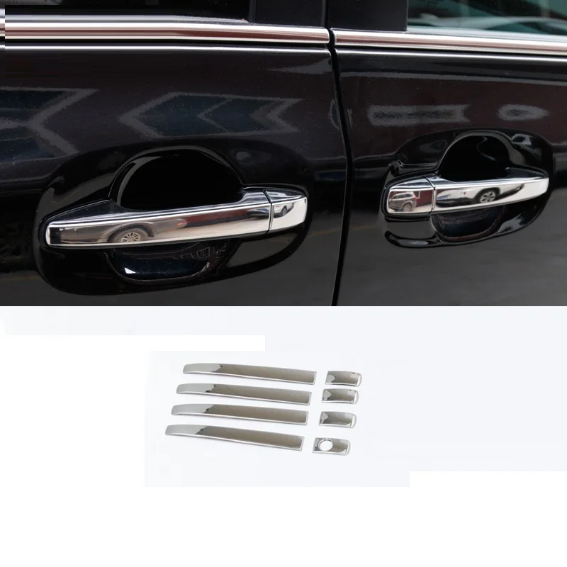 

Auto Chromium Handle Door Control System Exterior Fashion Parts Bright Sequins 10 11 12 13 14 15 16 17 18 19 FOR Toyota Sienna