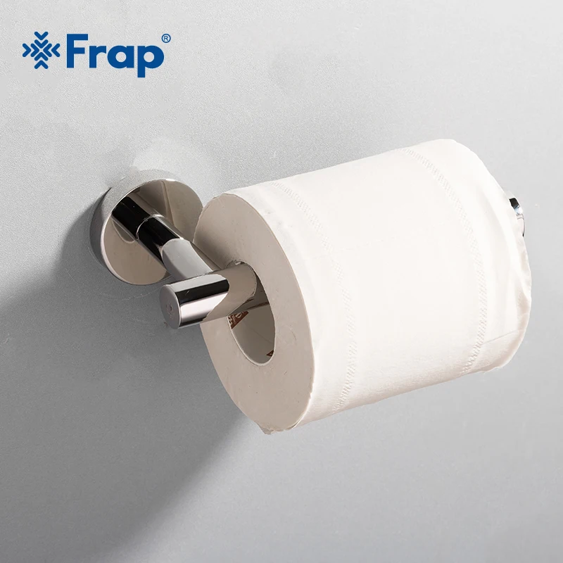 Frap настенный держатель для туалетной бумаги из нержавеющей стали, аксессуары для ванной, кухни, рулона бумаги, держатель для полотенец, Y14003-1