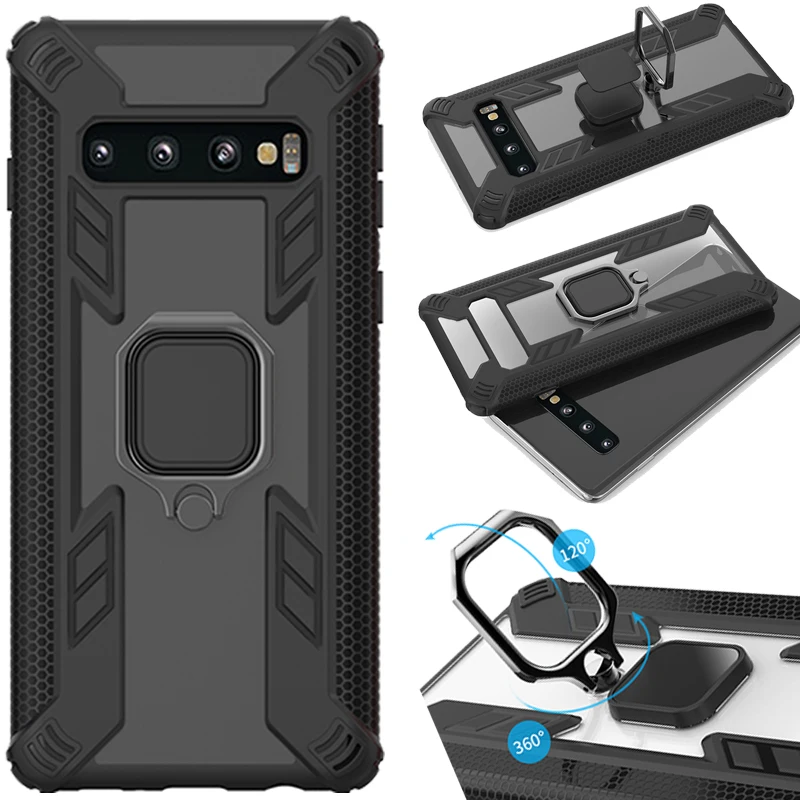 Чехол для samsung Galaxy S10 Plus S10E S10plus E Lite защитный бронированный Роскошный чехол