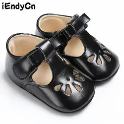 IEndyCn детская обувь 5 цветов лук кроватка детская обувь принцессы обувь мягкая подошва, BreathableBuckle ремень обуви YD518