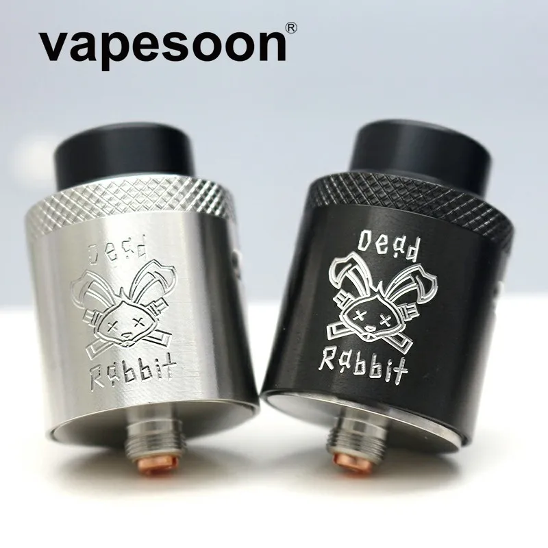 

Dead Rabbit BF RDA Tank W / Four Post Build Deck & Adjustable Top Side Diagonal Airflow for Electronic Cigarette Squonk Mod