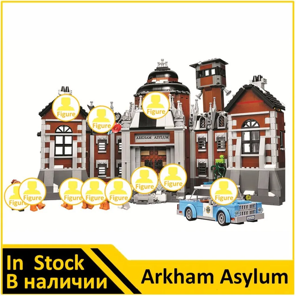 

Bela Building Blocks Model 10741 Compatible Super Heroes Arkham Asylum 70912 Model Toys For Marvel Film