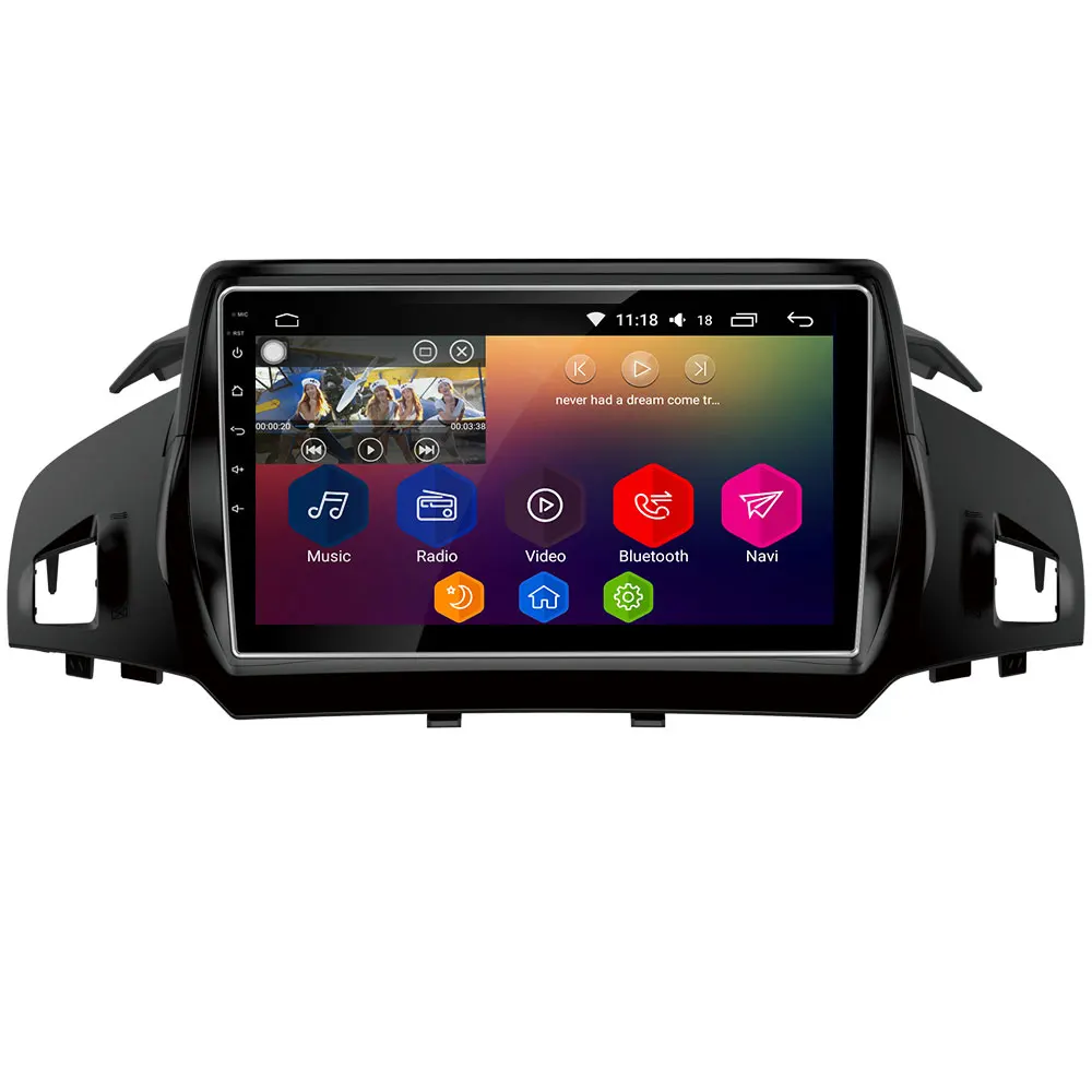 

9" IPS WIFI Android 8.1 Octa Core 2GB RAM 32GB ROM RDS BT Car DVD Multimedia Player Radio Stereo For Ford Kuga 2013-2017