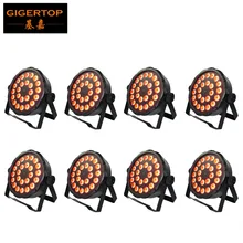 8xlot American DJ Мега tripar профиль смешение цветов RGB тонкий может светодиодный свет ультра яркие красные/зеленые/24x 3 ватт, 3-в-1 TRI светодиодный s(RGB