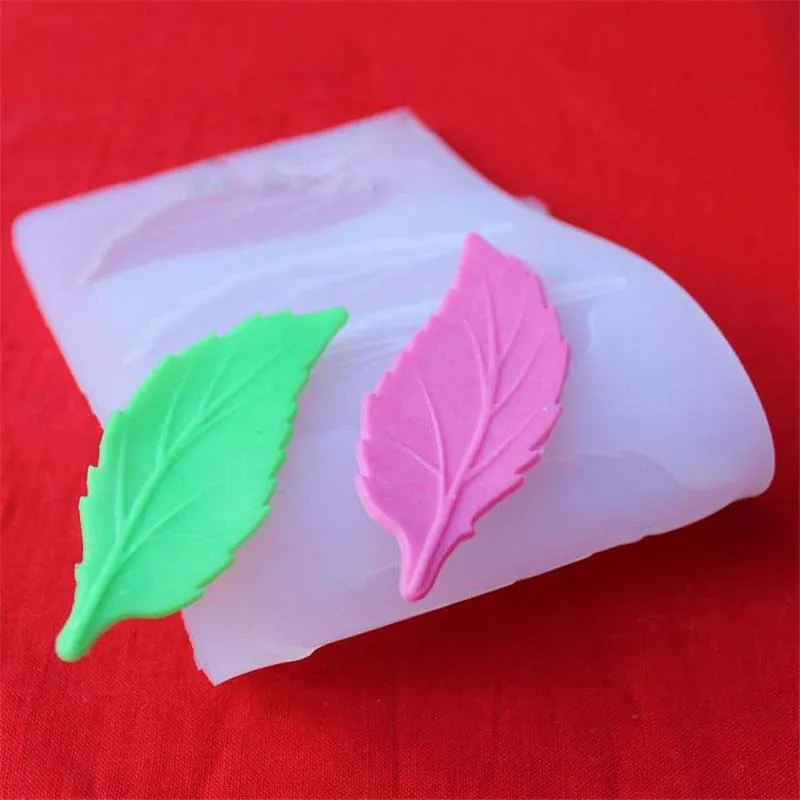 Bakeware Chocolate Leaf Shape Silicone Form For Cake Baking Mold Bakeware Cooking Tools Birthday Cake Bakery