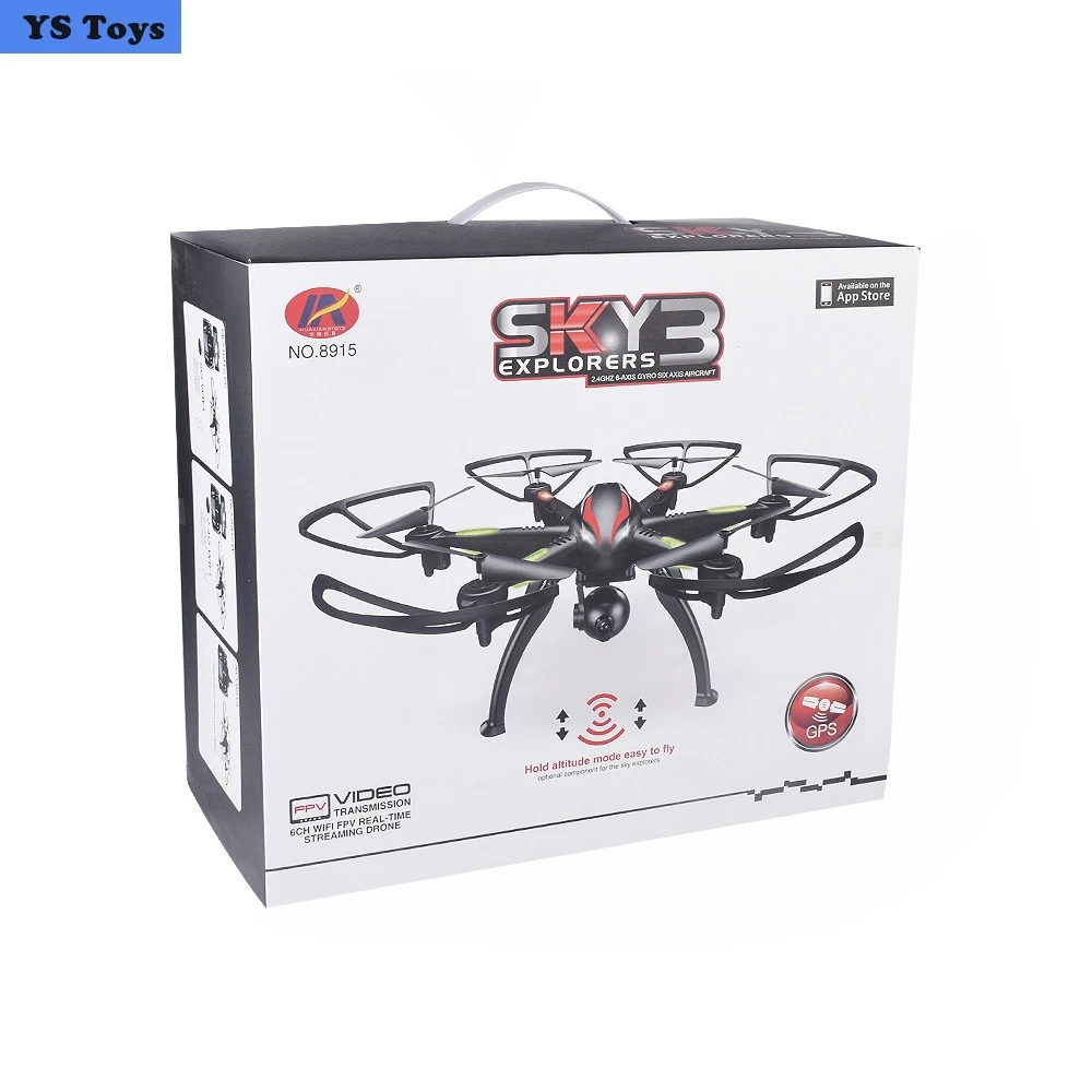 2,4G 6 Axis gps RC дроны 1080P wifi FPV широкоугольная камера Квадрокоптер с режимом следования за мной фиксированная точка Летающие вертолеты с одним ключом возврата