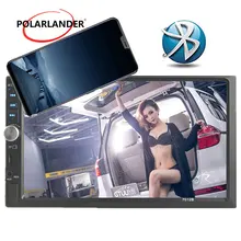Nuovo 7 “2 DIN Auto Radio MP4 MP5 Giocatore Dello Schermo di Tocco di Bluetooth Stereo FM TF USB di controllo del volante specchio Link Per Andriod