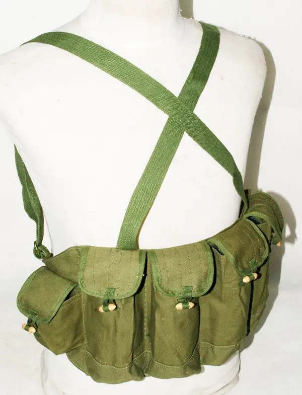 Излишки военный китайский Tpye 81 AK Грудь Rig патроны мешок CN006|ammo pouch|surplus ammo pouchak pouch |