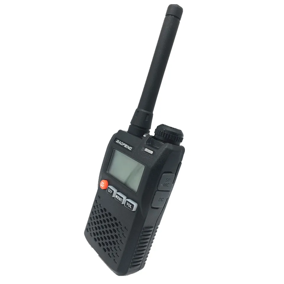 2 шт BAOFENG UV-3R мини иди и болтай Walkie Talkie UHF VHF Любительское радио, Си-Би радиосвязь станция UV3R RE передатчик мобильный радиоприемник HF USB вспышка