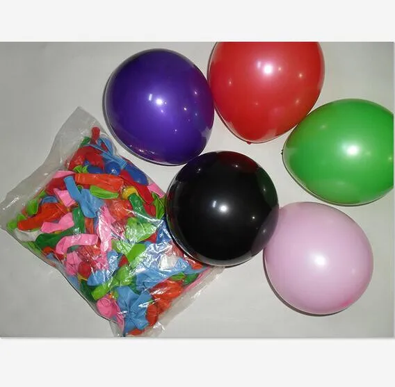 Хит 100 шт./лот, стандартные цвета, Круглый латексный шар, украшение на день рождения, свадьбу, воздушный шар в форме сердца, градация, 5 дюймов, круглый воздушный шар