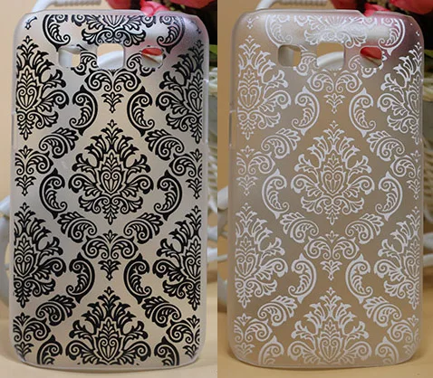 

2016 New Pattern Painting Vintage Paisley Flower Hard PC phone case cover For Samsung Galaxy Win i8552 8552 GT i8550 case Bags