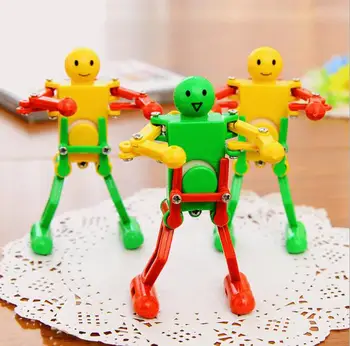 

Hot High Quality Clockwork Wind Up Dancing Robot Toy for Baby Kids Developmental Gift Puzzle Toys Great Fun Toys Gift for Xmas