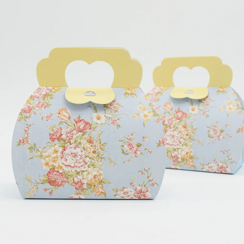 

30 Vintage Flower Cake Slice Take Out Box,Bakery Gift Birthday Wedding Shower Party Candy Box Party Cupcake Box 6B0121