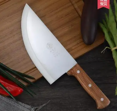 SizeA 205x80 mm DENG нержавеющая сталь профессиональный мясник ножи Набор Slaghter дом нарезки мяса инструмент крупного рогатого скота овец свинья обвалка нож свинина Кливер - Цвет: SizeA 205x80 mm