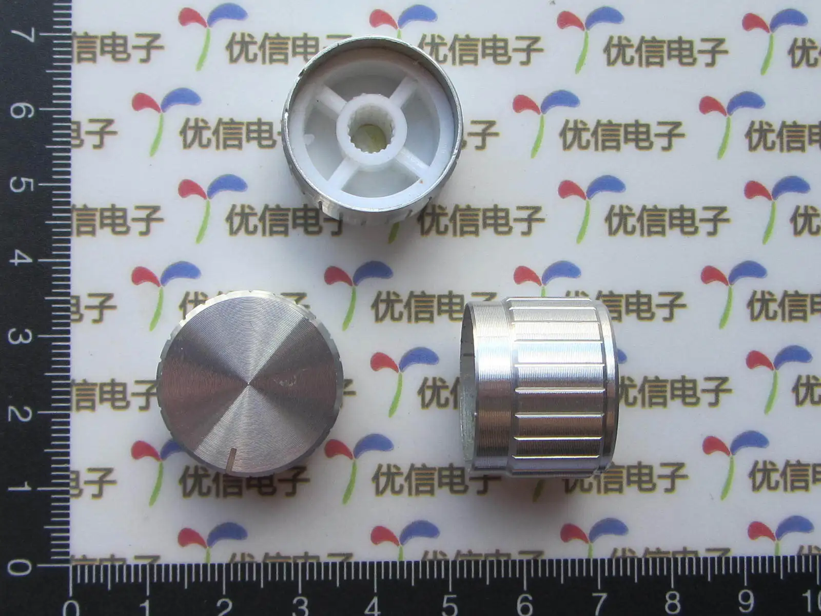 

15pcs/Potentiometer knob 23*17MM aluminum alloy silver