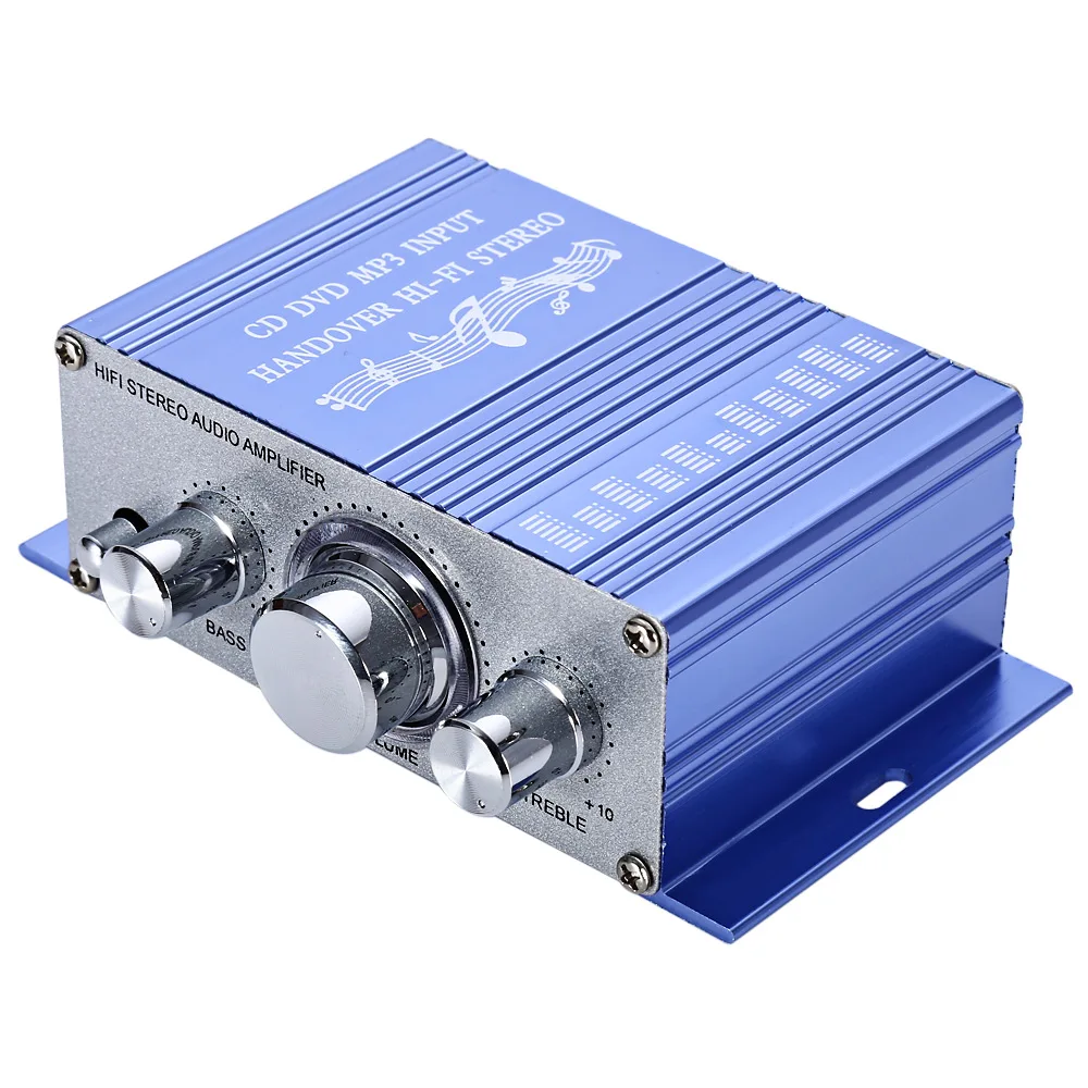 Accewit HY-2001 мини-усилитель 2CH Hi-Fi стерео аудио Выход Мощность дома объем усилители