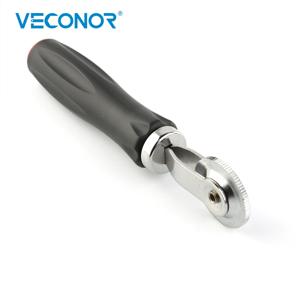 Tire patch repair stitcher ball bearing roller tire repair tool, plastic handle, 3mm width