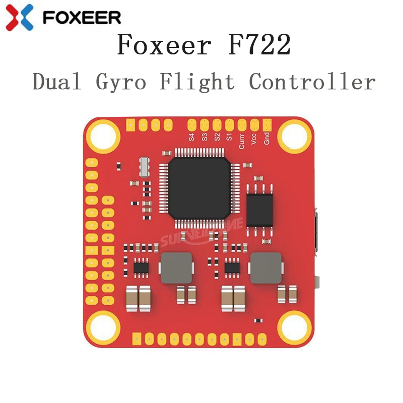 

Flight Controller Foxeer F722 Dual Gyro Flight Controller Betaflight Integrated OSD for FPV RC Drone Quadcopter by Crazepony