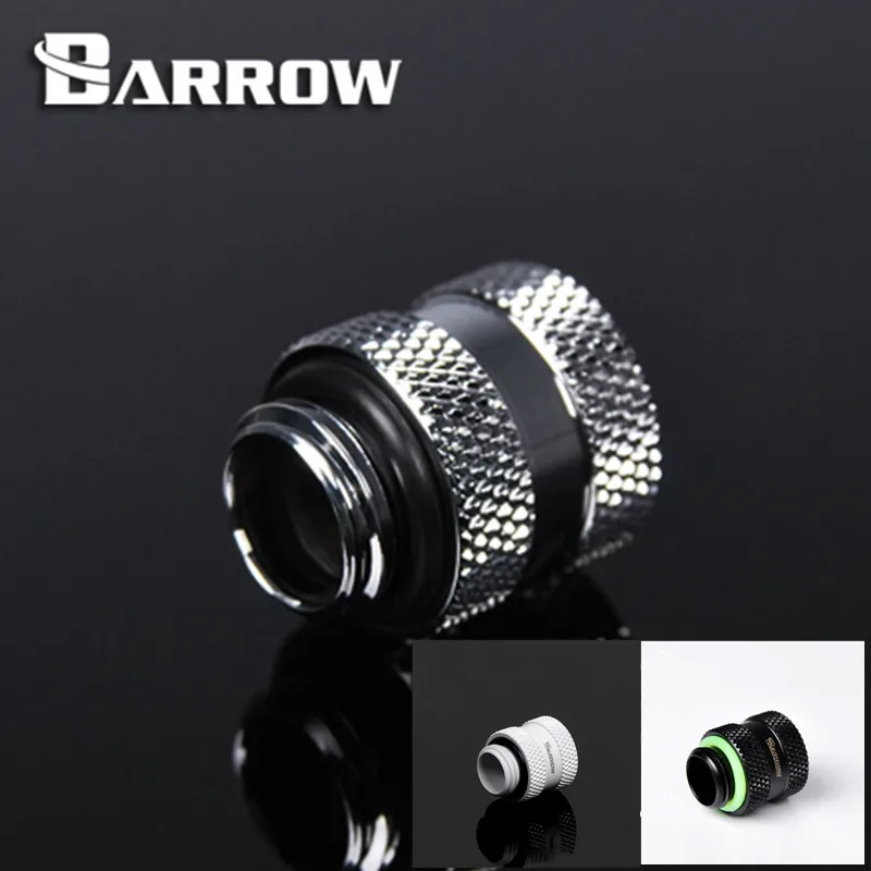 Barrow G1/4 черный/яркий серебристый/белый внутренний удлинитель зубьев (удлинение 15