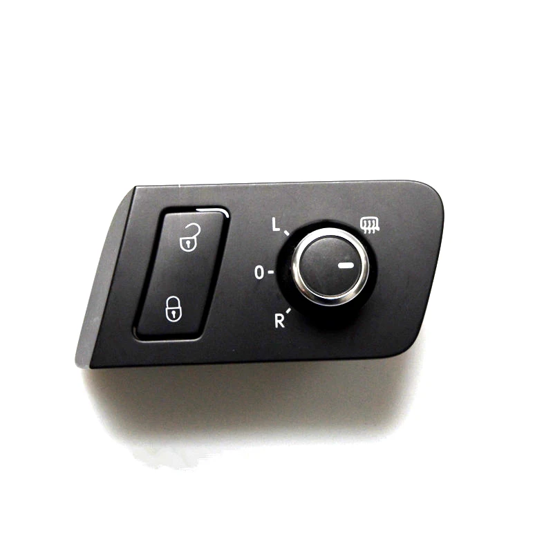 

OEM Chrome Dashboard Lock Switch Central Locking Rear View Mirror Switch for VW Touran