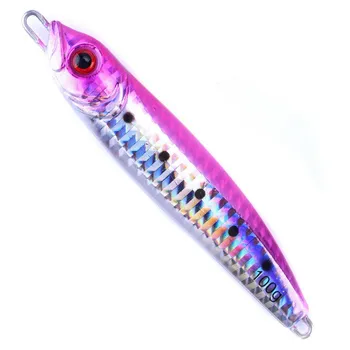 

1PCS Metal Lure 100G 125G 130G Artificiali fish Mare Jigging Lure Spoon Bait Fishing Metal Jig Wobbler Artificial Baits
