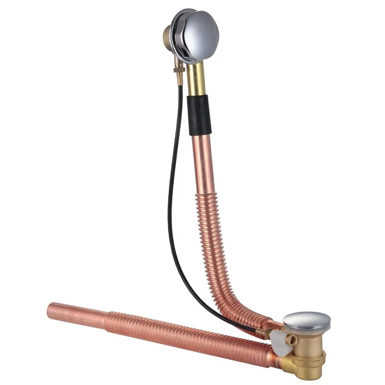 2017 Hot Sale High Quality Luxurious Bathtub Drainer Push Down Pop Up