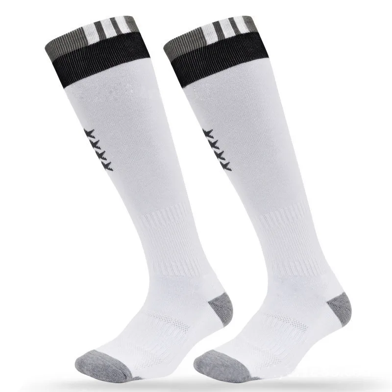 Kids Soccer Socks Professional Club Football Antiskid Thick Warm Boys Socks Knee High Training