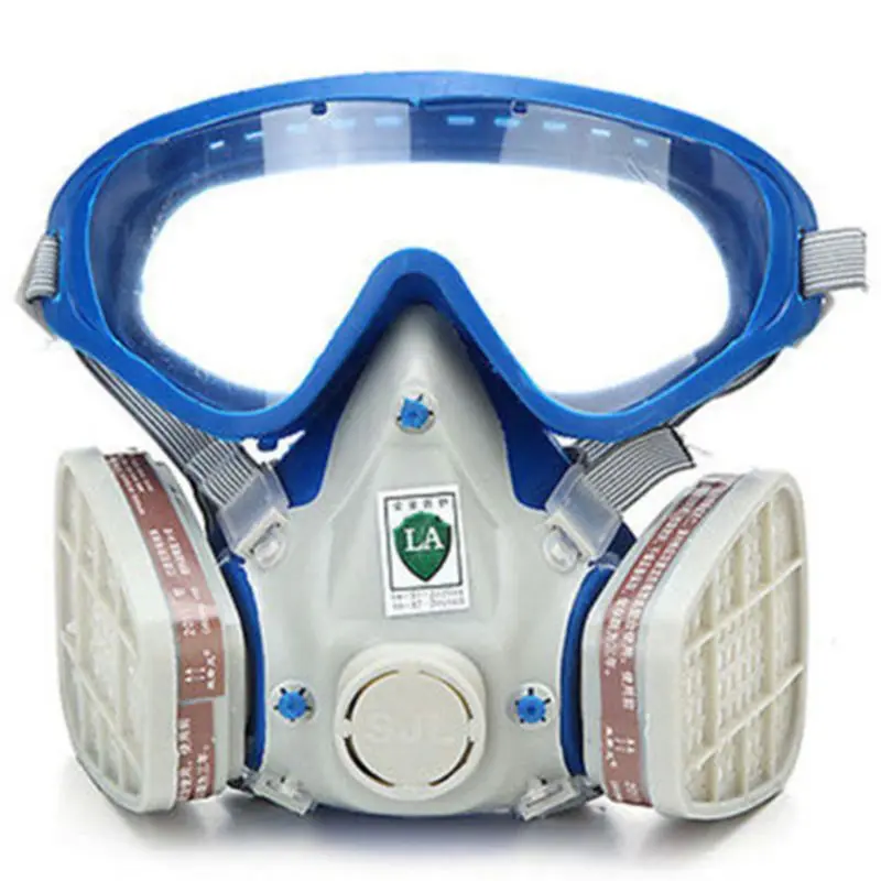 

1 Set Dust Mask Face Respirator Resistance For Industrial Dust Polishing Decoration Smog Cement Dust
