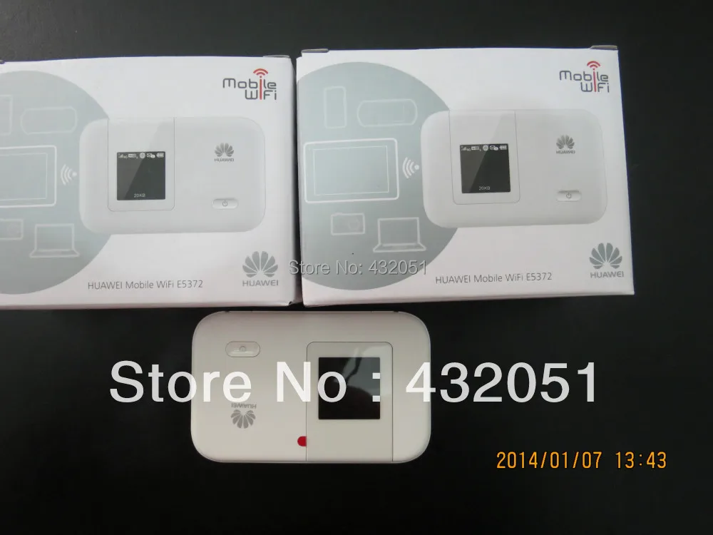 HUAWEI E5372 4G LTE FDD 150Mbps HUAWEI E5372 Portable 4G Wireless Router
