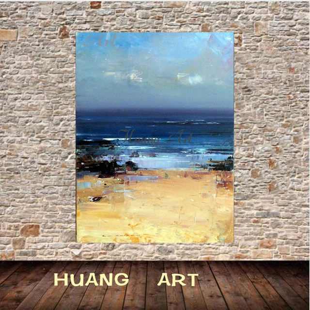 modern hand painted oil