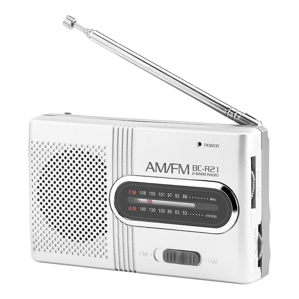 SOONHUA универсальное радио портативное AM/FM радио мини радио с стерео динамиками приемник музыкальный плеер