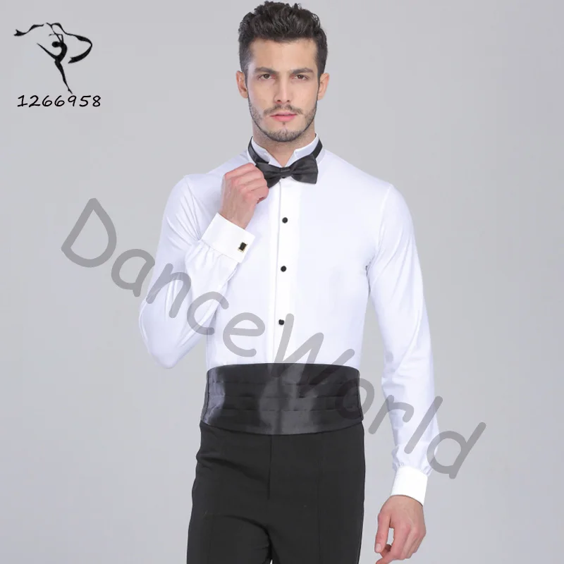 

sexy Ballroom Dancing Ballroom Dancing Man Dance Tops Mens bodysuit Shirts Latin/tango/rumba Dancewear Shirt Top Dq6032