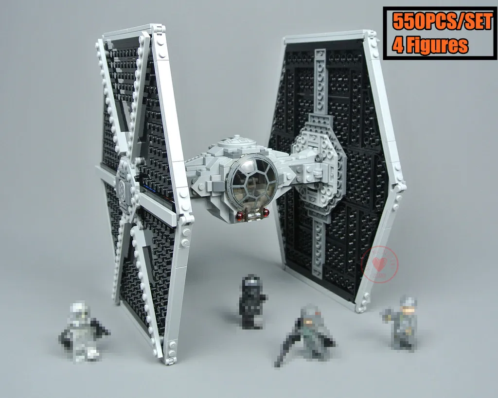 

New star Spaceship First order Imperial TIE Fighter fit star wars figures Building Blocks bricks Toy kid 75211 diy gift