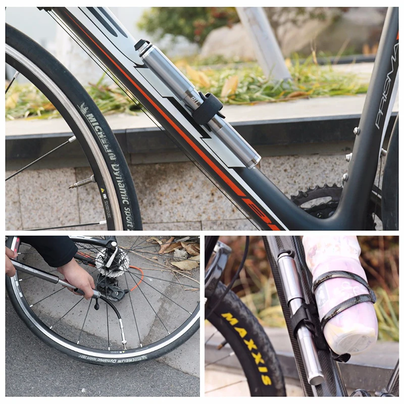 1 шт. алюминиевый сплав портативный мини велосипедный ручной насос MTB горный велосипед велосипедный воздушный насос шиномонтажный шар Аксессуары для велосипеда