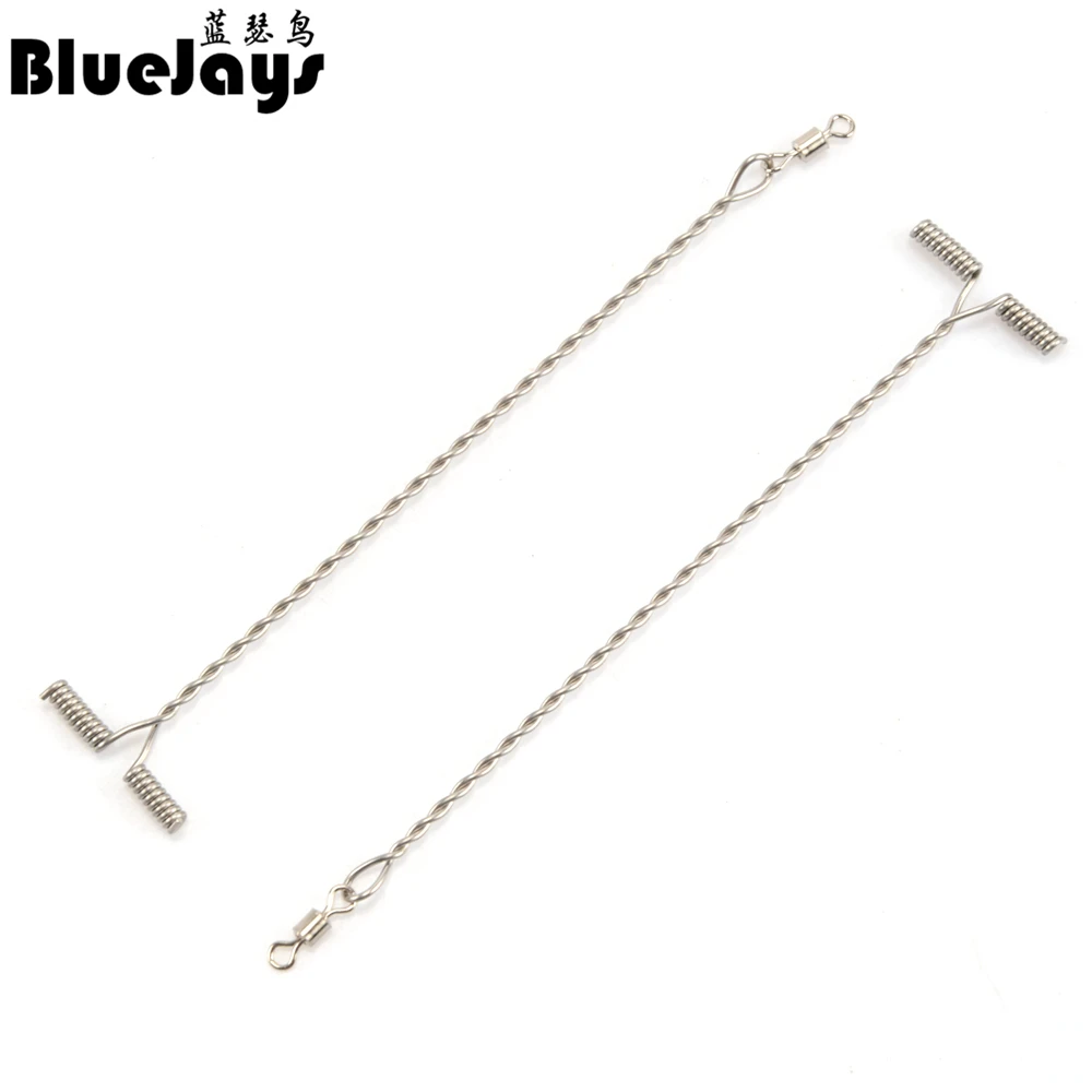 BlueJays 10 قطعة/الوحدة إغراء التوازن استخدام ل أسلاك الفولاذ خيط صنارة الصيد DIY 6 سنتيمتر-15 سنتيمتر T-شكل الصيد اكسسوارات موصل مع تدوير BlueJays 10 قطعة/الوحدة إغراء التوازن استخدام ل أسلاك الفولاذ خيط صنارة الصيد DIY 6 سنتيمتر-15 سنتيمتر T-شكل الصيد اكسسوارات موصل مع تدوير