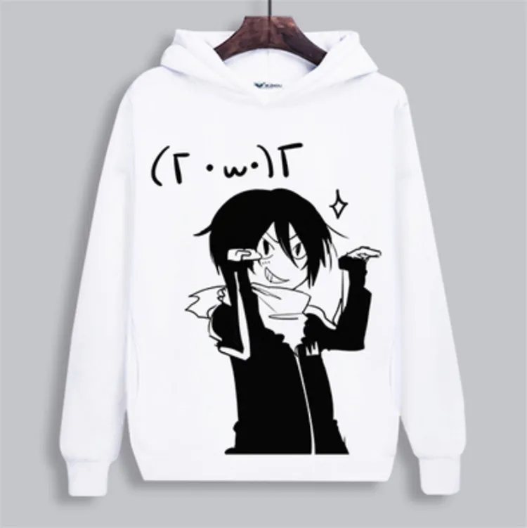 Мужские и женские толстовки с капюшоном аниме noragami Harajuku милая одежда для