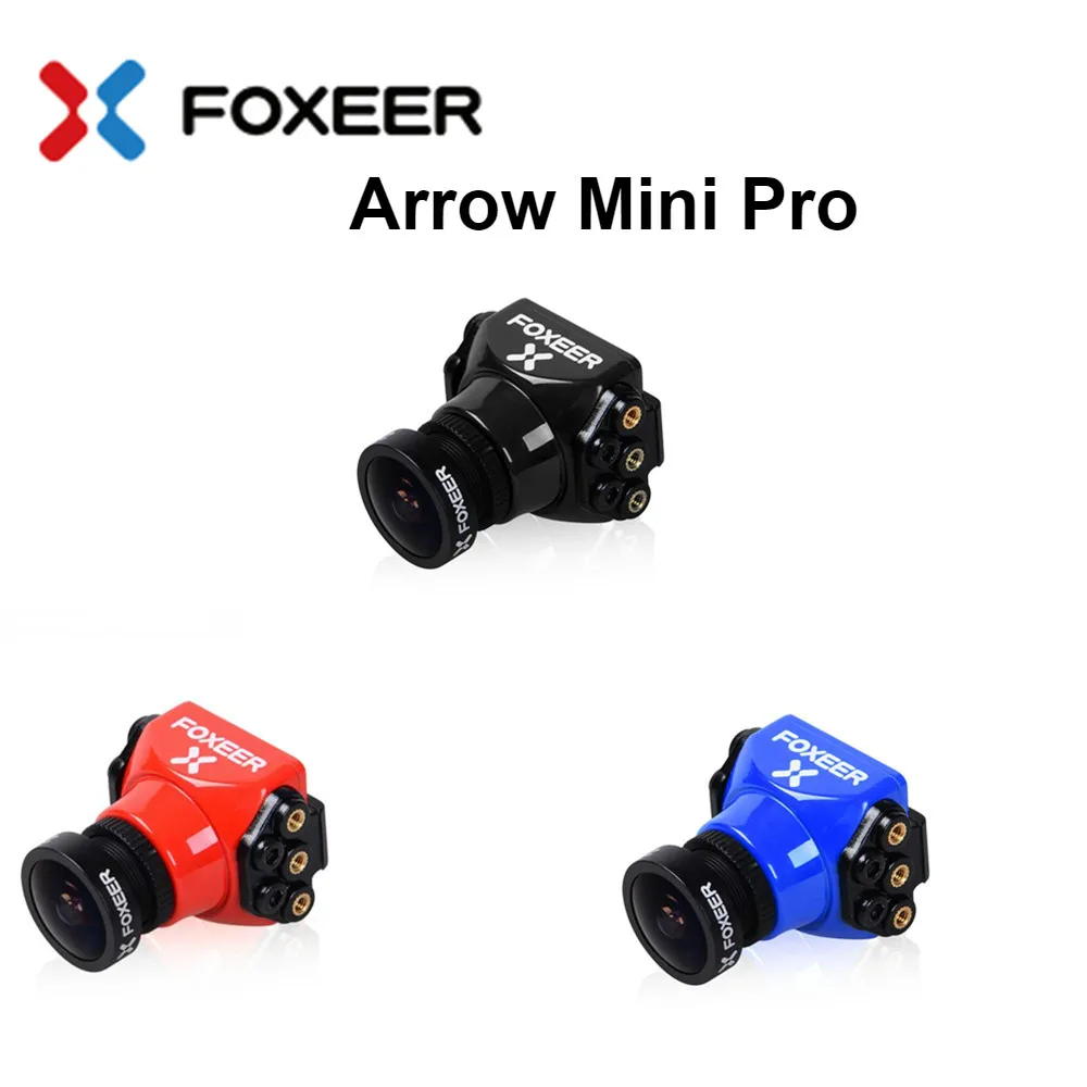 Foxeer Arrow Mini/Standard Pro FPV камера со встроенным OSD 600TVL 1/3 ''Sony Super HAD II CCD + Nextchip 2040DSP