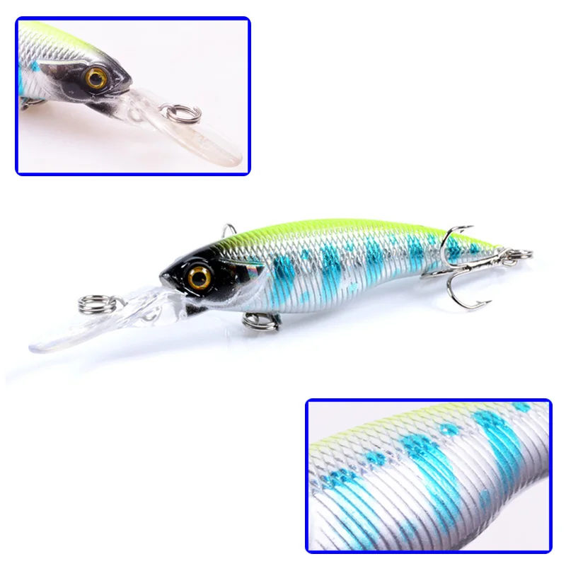 Proleurre البرنز الليزر أسماك الصيد السحر اليابان الاصطناعي 8.5G 9 سنتيمتر Wobblers نموذج المهنية CrankBaits وهمية الأسماك الصيد