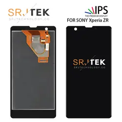 Тестирование 4,6 ''1280x720 Дисплей для SONY Xperia ZR Дисплей Сенсорный экран Digitizer Ассамблеи Замена ZR ЖК-дисплей M36h C5502 C5503