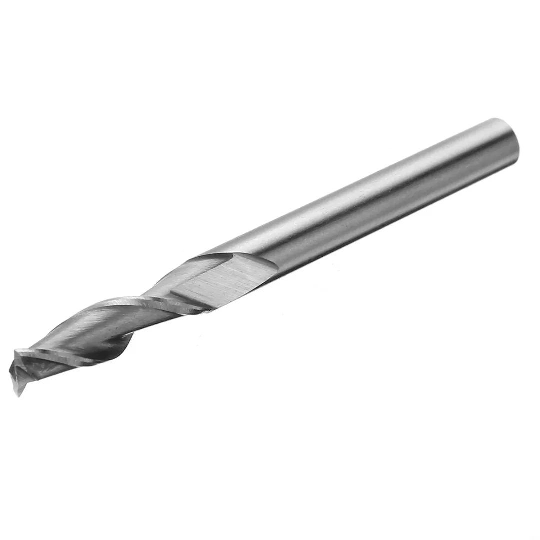 1pc 2 Flute 8mm HSS & Aluminium End Mill Extra Long 4/6/8/10mm CNC Milling Cutter Bit