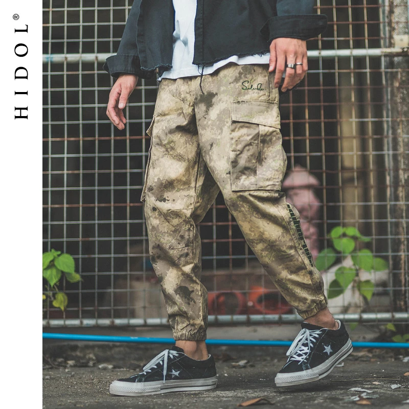 desert camo joggers mens