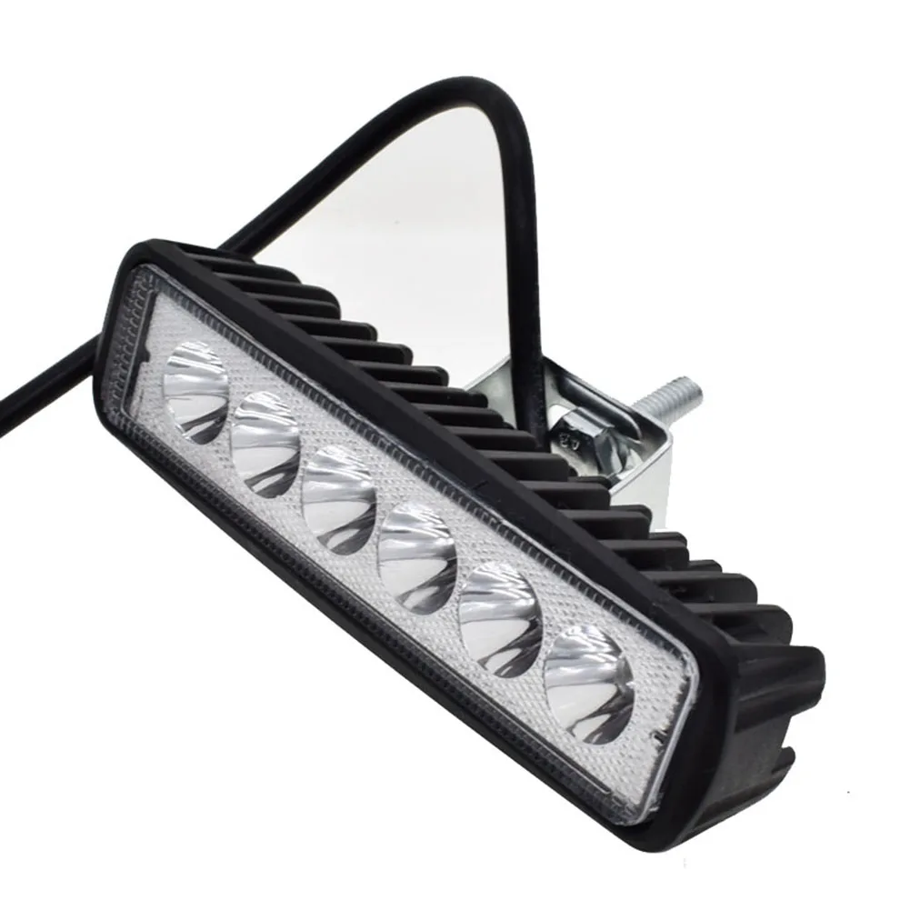 

18W 6 LED Work Light Bar Driving Lamp Fog Off High Brightness SUV Car Truck VS998