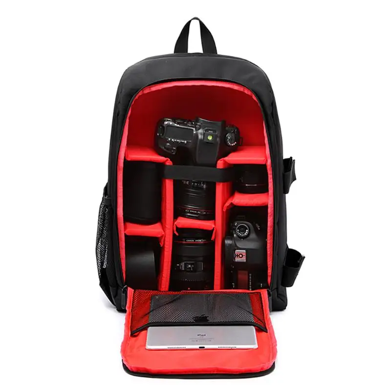 15,6 дюймов рюкзак для камеры мягкий рюкзак водонепроницаемый камера Мягкая Сумка Многофункциональная камера сумка фотография для цифровой DSL
