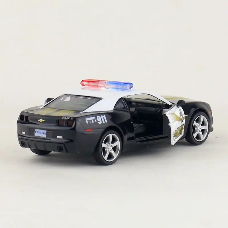 RMZ City/1:36 литая Игрушечная модель/Chevrolet Corvette Camaro супер гоночная Полиция/обучающий