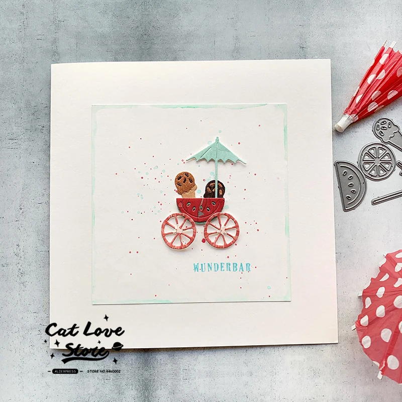 여름 항목 시리즈 금속 절단 다이 스텐실 DIY Scrapbooking 종이 카드 장식 공예 다이 엠보싱 다이 컷 새로운 2019