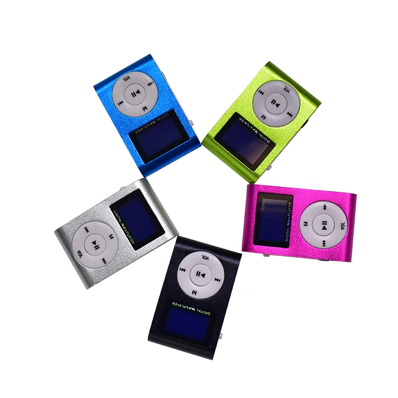 FGHGF мини mp3 USB воспроизводитель де MP3 дель клип del LCD pantalla de la Ayuda 32 ГБ Micro SD TF карта slick