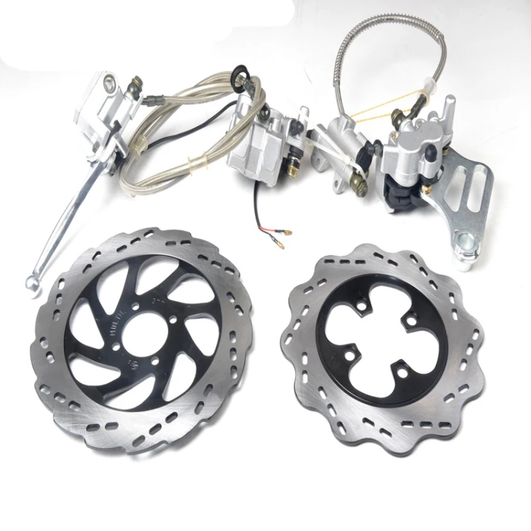 

CQR250 Brake Pump Front Rear Motorcycle Master Cylinder With Brake Caliper And Brake Disc Disk Rotors