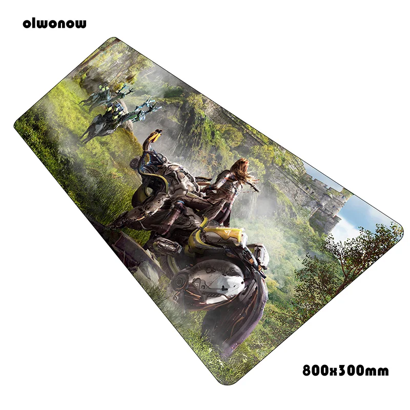 Horizon zero dawn коврик для мыши Высококачественный Компьютерный коврик для мыши 800x300x3 мм padmouse locrkand Коврик Для Мыши Эргономичный гаджет настольные коврики - Цвет: Size 800x300x3mm